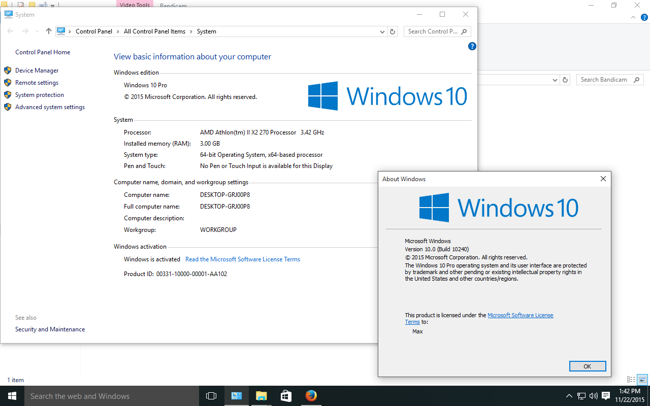 activation windows 10